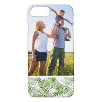 Custom Photo Green Palm Leaves
