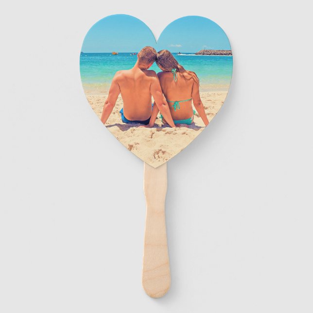 Custom Photo Hand Fan with Your Favourite Photos (Back)