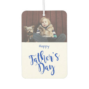 CUSTOM Photo   Happy Father's Day Car Air Freshener