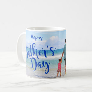 CUSTOM Photo Happy Father's Day Coffee Mug