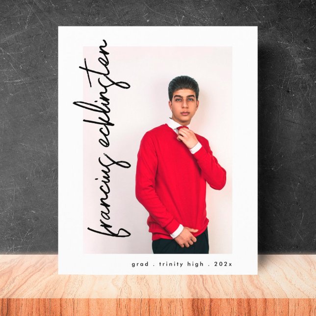 Custom Photo High School Graduation Announcement (Creator Uploaded)