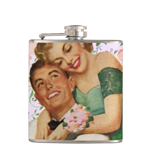 Custom Photo Hip Flask (Front)