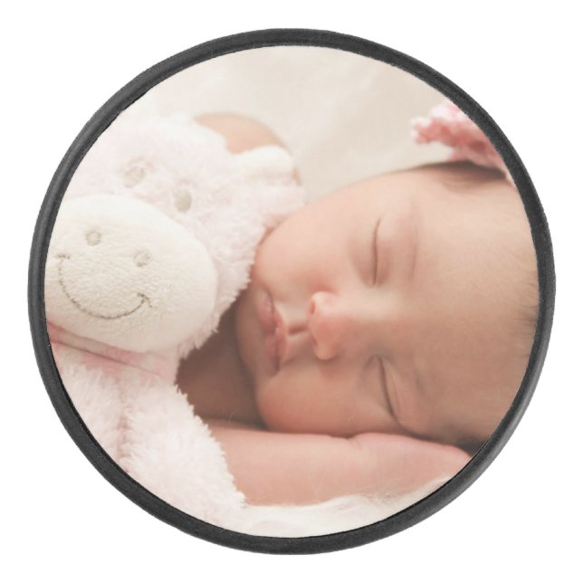 Custom Photo Hockey Puck (Front)