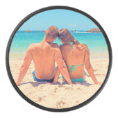 Custom Photo Hockey Puck Your Favourite Photos Gif (Front)