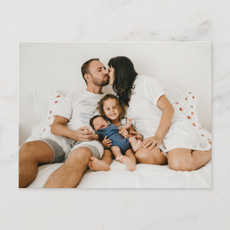 Custom Photo Holiday Postcard