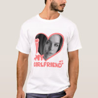 Custom Photo I Love My Girlfriend Cute Love 