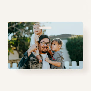 Custom Photo ID Badge