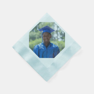 Custom PHOTO IMAGE Graduation Party Paper Napkins