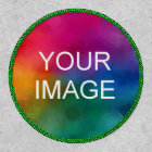 Custom Photo Image or Logo Template Circle Small