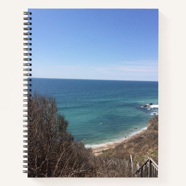 Custom photo image picture personalised notebook (Front)