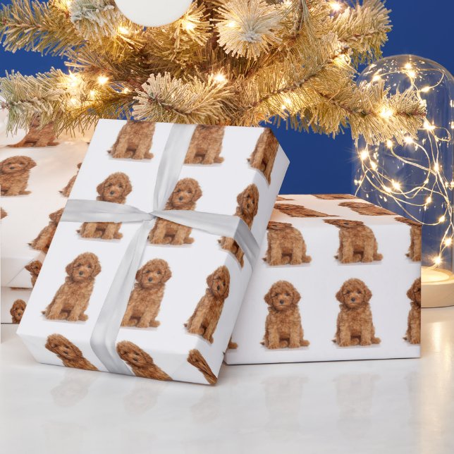Custom photo image picture personalised pattern wrapping paper (Holidays)