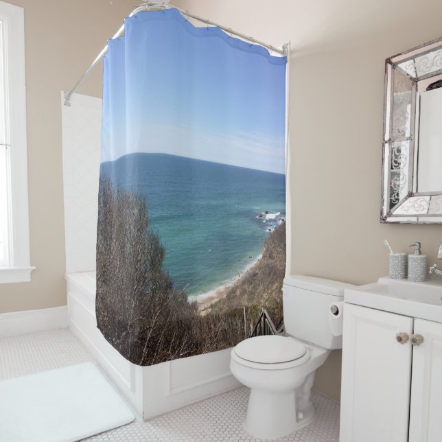 Custom photo image picture personalised shower curtain (In Situ)