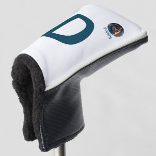 Custom Photo & Initial Monogram Template Golf Head Cover