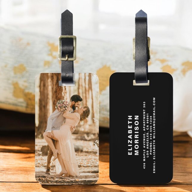 Custom Photo Instagram Luggage Tag (Creator Uploaded)