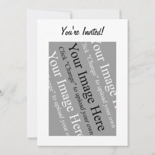 Custom Photo Invitation Template