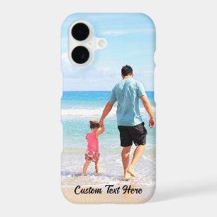 Custom Photo iPhone Case Personalised Text