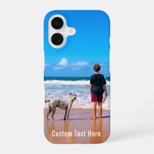 Custom Photo iPhone Case with Your Photos and Text