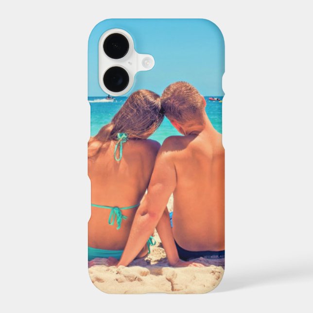 Custom Photo iPhone Case Your Personalised Gift (Back)