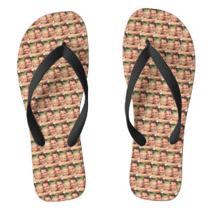 custom photo jandals