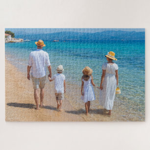 Custom photo jigsaw puzzle