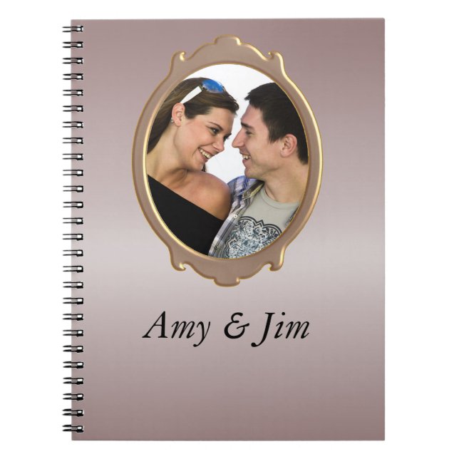 Custom Photo Journal Notebook (Front)
