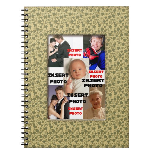 Custom Photo Journal Notebook (Front)