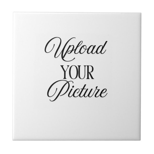 Custom Photo Keepsake Home Decor Tile (Front)