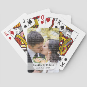 Custom Photo Keepsake Playing Cards