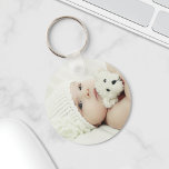 Custom Photo Key Ring<br><div class="desc">Create a personalized photo gift with your own photo, from your beloved family photo to your adorable pet photo, to make your design unique. Perfect as holiday gift for family, gift for newlyweds, family reunion favors and gift for any special occasions to make your loved ones smile. Please Note: The...</div>