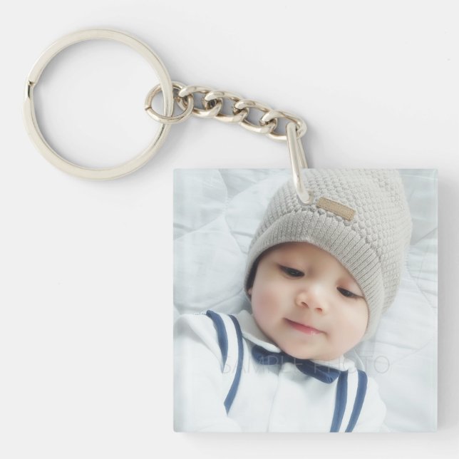 Custom Photo Key Ring (Front)