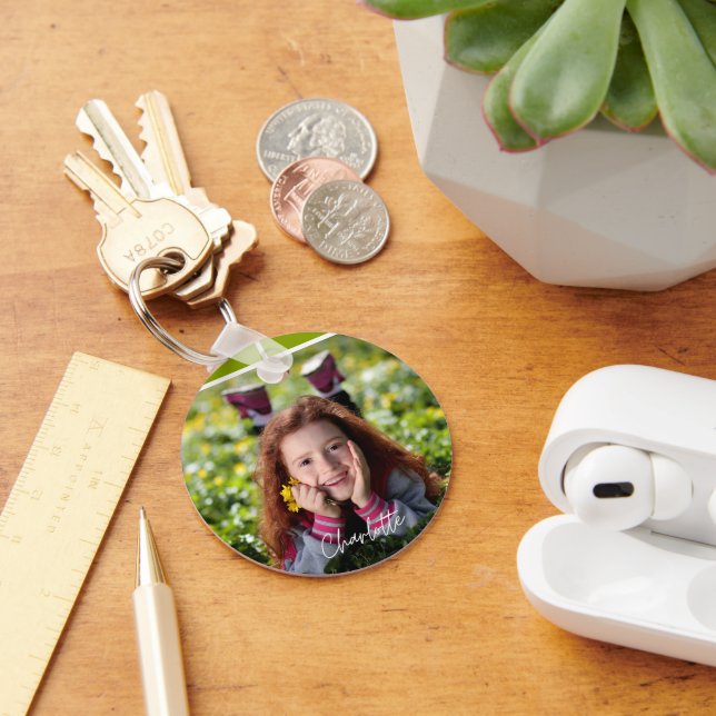 Custom Photo Keychain (Desk)