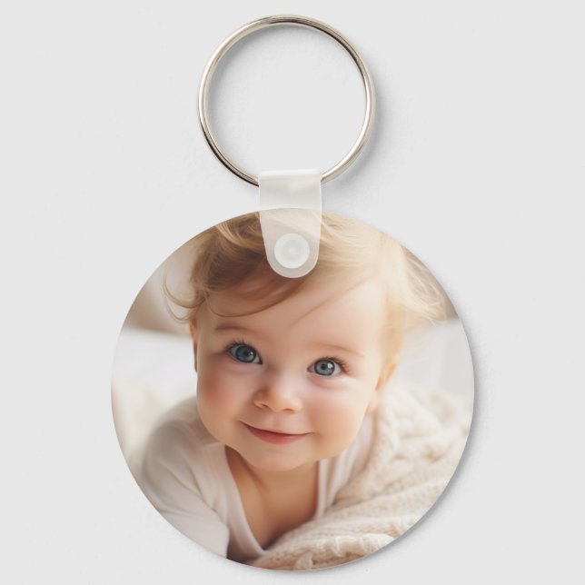 Custom Photo Keychain (Front)