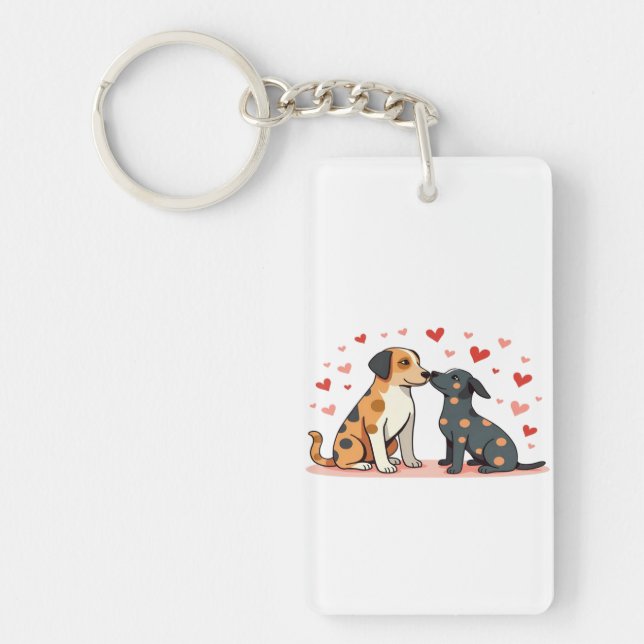 Custom Photo Keychain – Personalised Gift with You (Front)