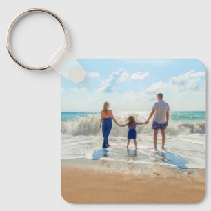 Custom Photo Keychain Your Own Design - Summer