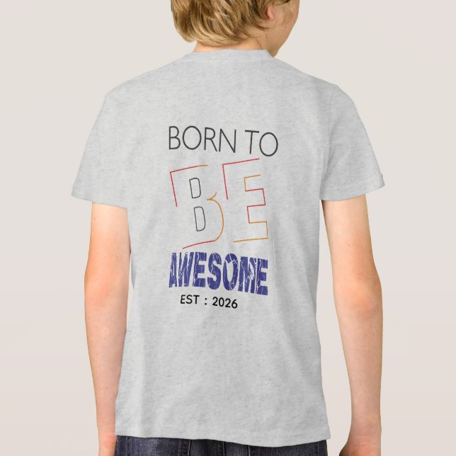 Custom Photo Kid's T Shirt (Back)