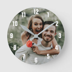 Custom Photo Large Clock
