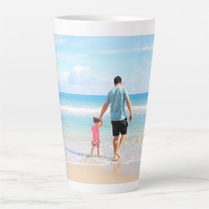 Custom Photo Latte Mug Personalised Gift