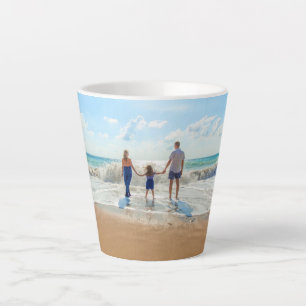Custom Photo Latte Mug Your Favourite Photos Gift