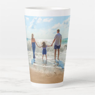 Custom Photo Latte Mug Your Own Design Gift