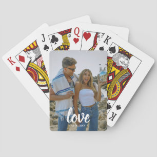 Custom Photo Love Script Playing Cards – Personali Playing Cards