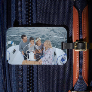 Custom Photo Luggage Tag