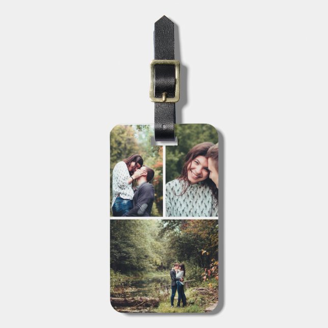 Custom Photo Luggage Tag (Front Vertical)