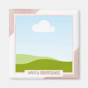 custom photo magnet