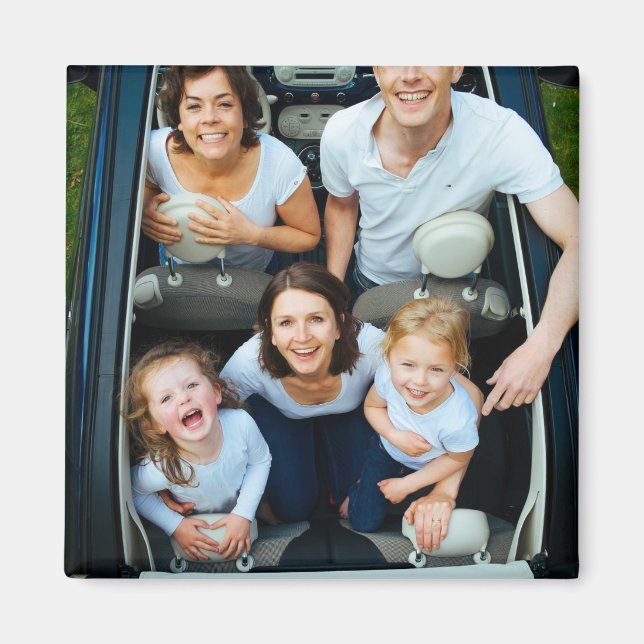 Custom Photo Magnet (Front)