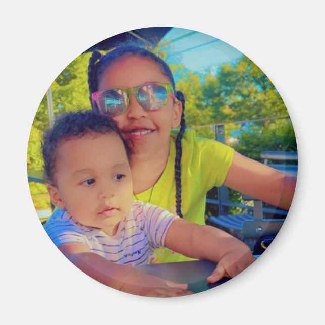 Custom Photo Magnet (Front)