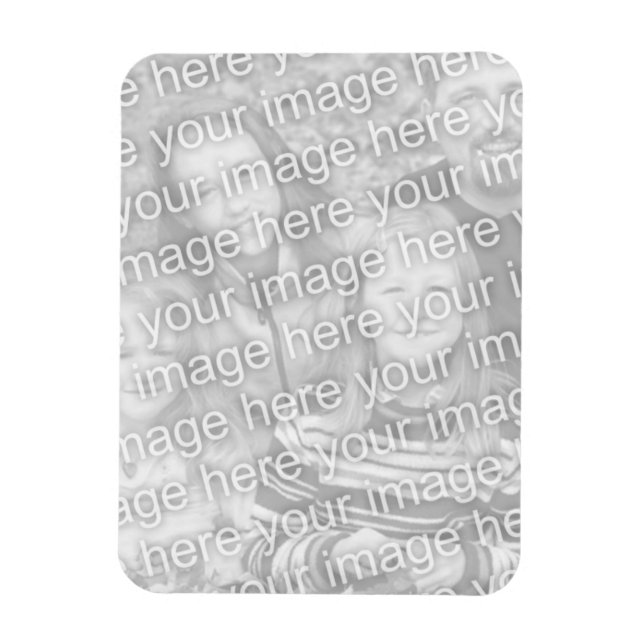 Custom photo magnet | Add your picture image (Vertical)