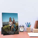 Custom Photo Make it Unique Family Vacation  Plaque<br><div class="desc">Add your favourite photo to customise and personalise this elegant photo plaque to celebrate and remember your favourite vacation moments. 

Photo by Josue Michael from Unsplash,  thank you!</div>