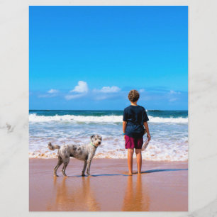 Custom Photo Make Your Own Design - I Love My Pet  Letterhead