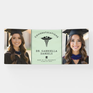 Custom Photo Medical School Doctor Nurse Graduate Banner