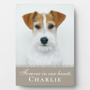 Custom Photo Memorial Dog Lover Pet Loss Quote  Plaque